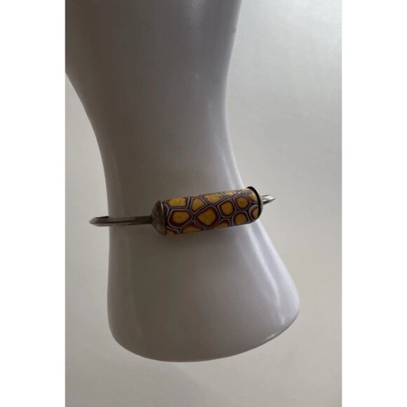 Old Venetian Navajo 925 Sterling Silver Stamped Women’s Cuff Bracelet Sz 6.5 - Picture 11 of 15